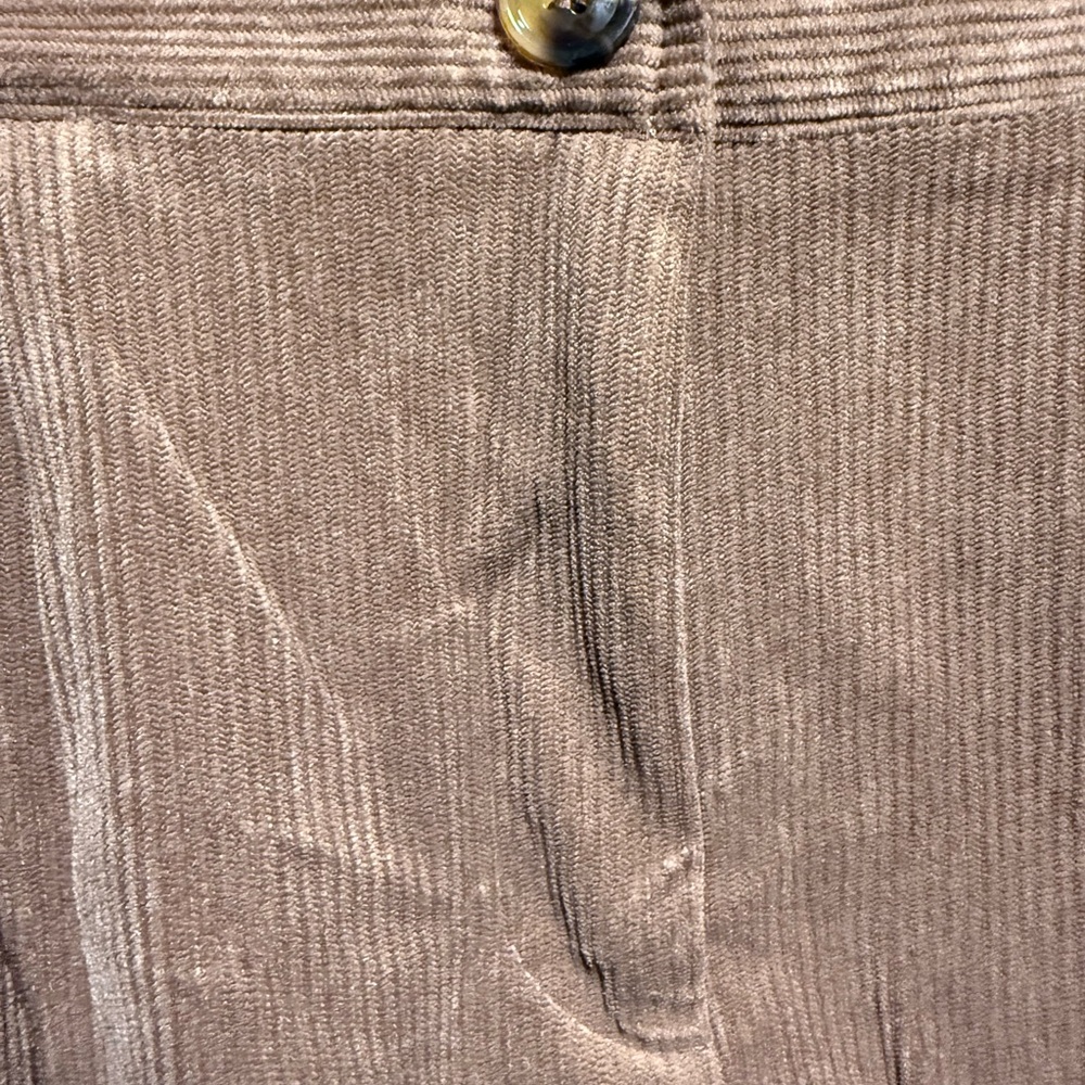 HALARA Women's Tan Corduroy Trousers - Picture 6 of 7